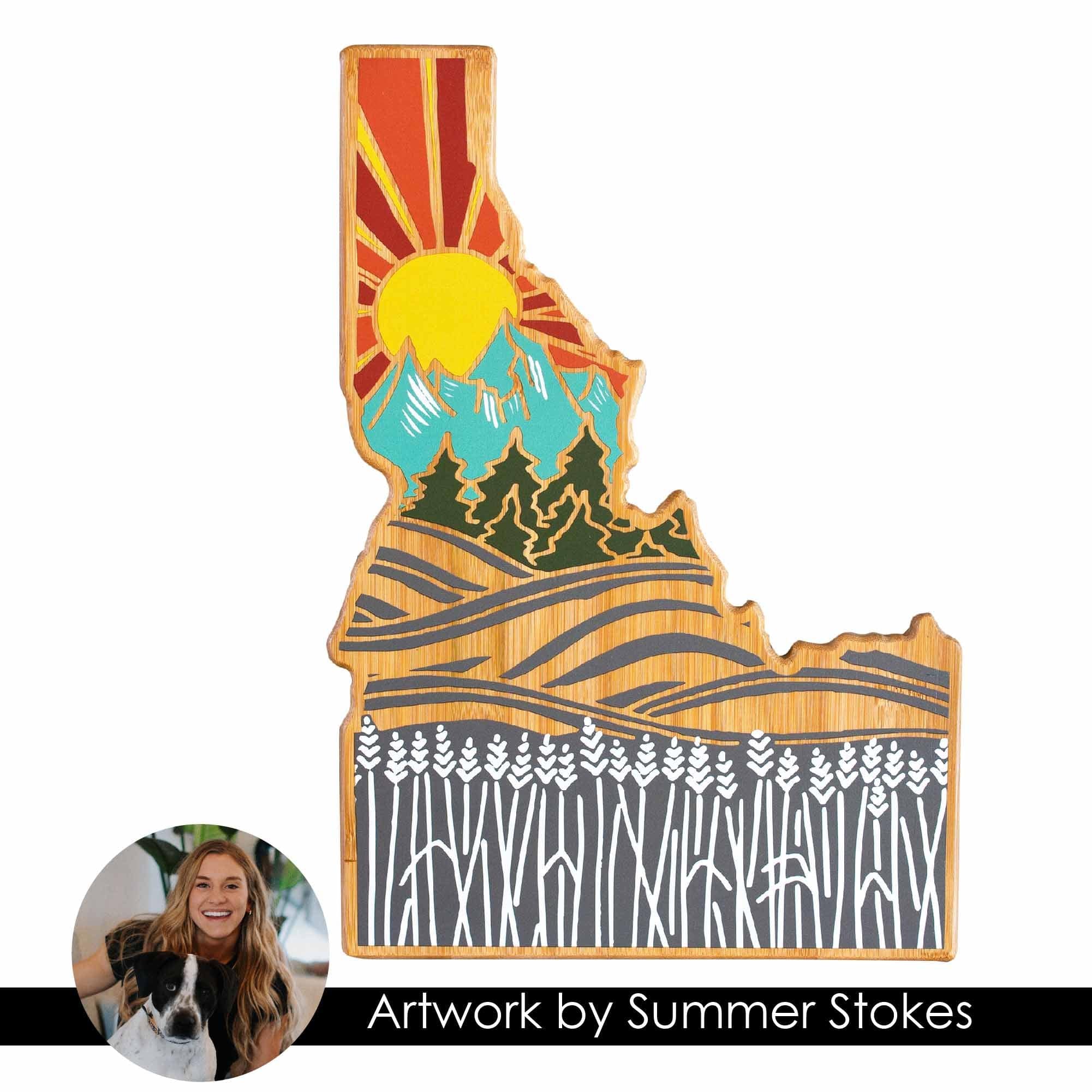 totally-bamboo-idaho-cutting-board-with-artwork-by-summer-stokes image 8