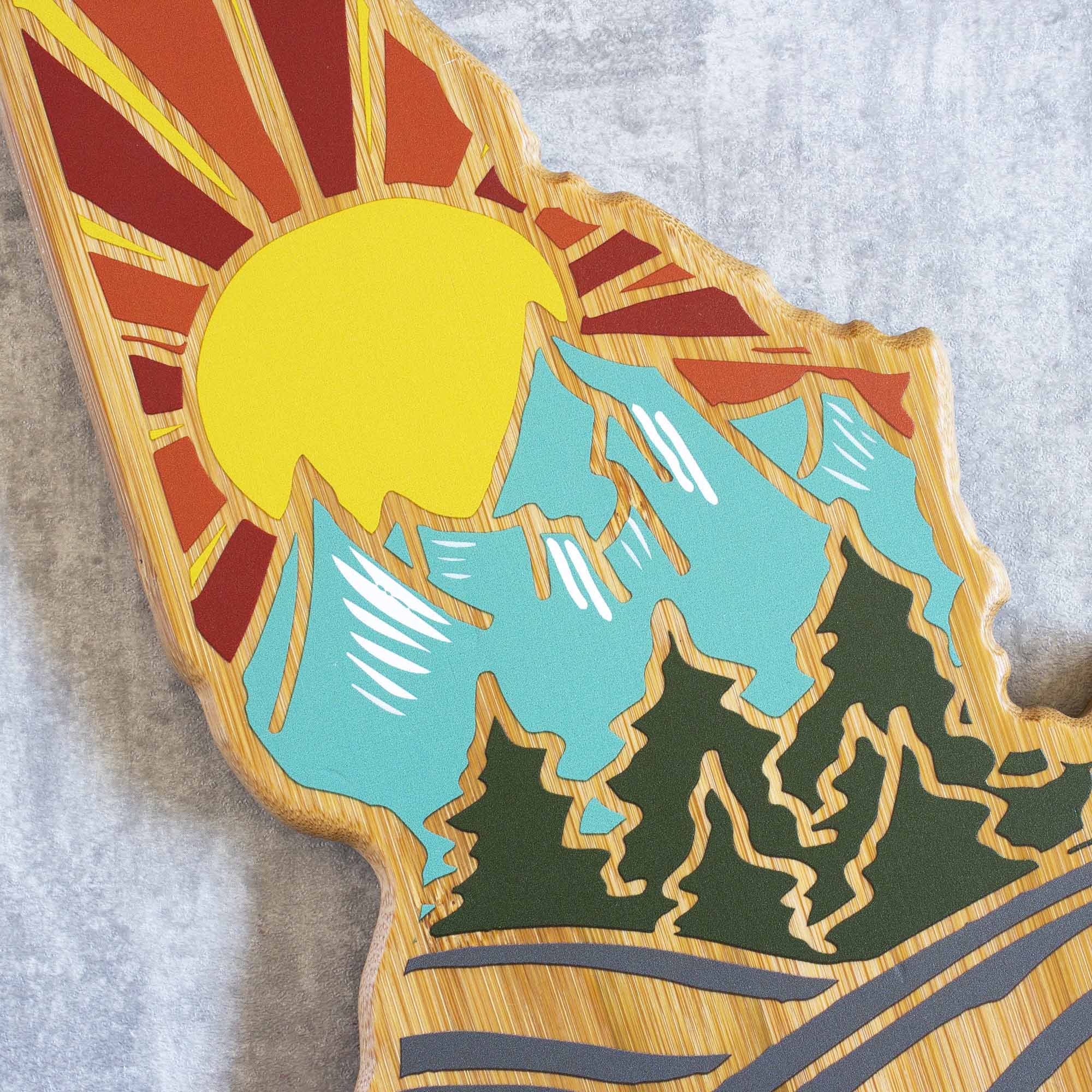totally-bamboo-idaho-cutting-board-with-artwork-by-summer-stokes image 7