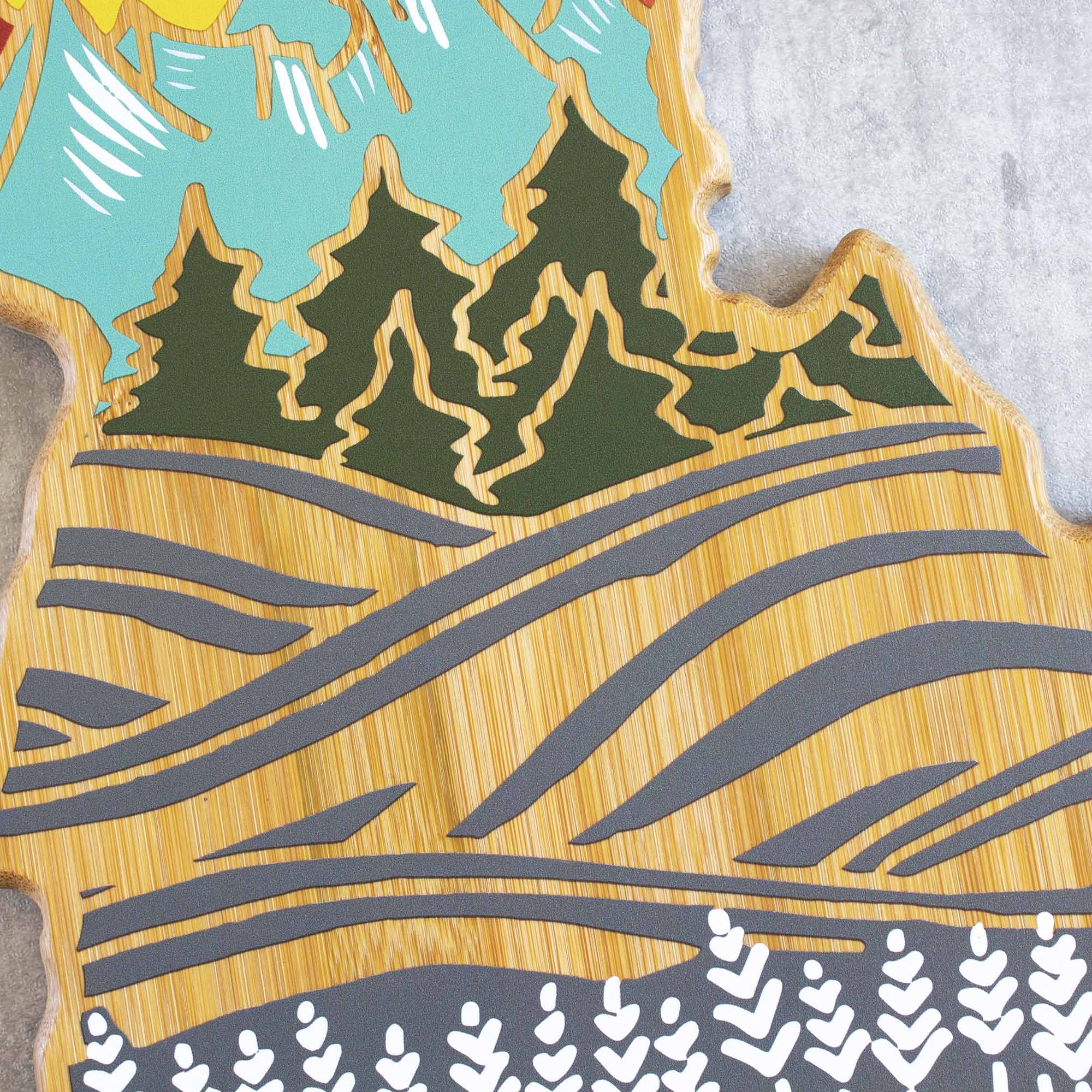 totally-bamboo-idaho-cutting-board-with-artwork-by-summer-stokes image 6