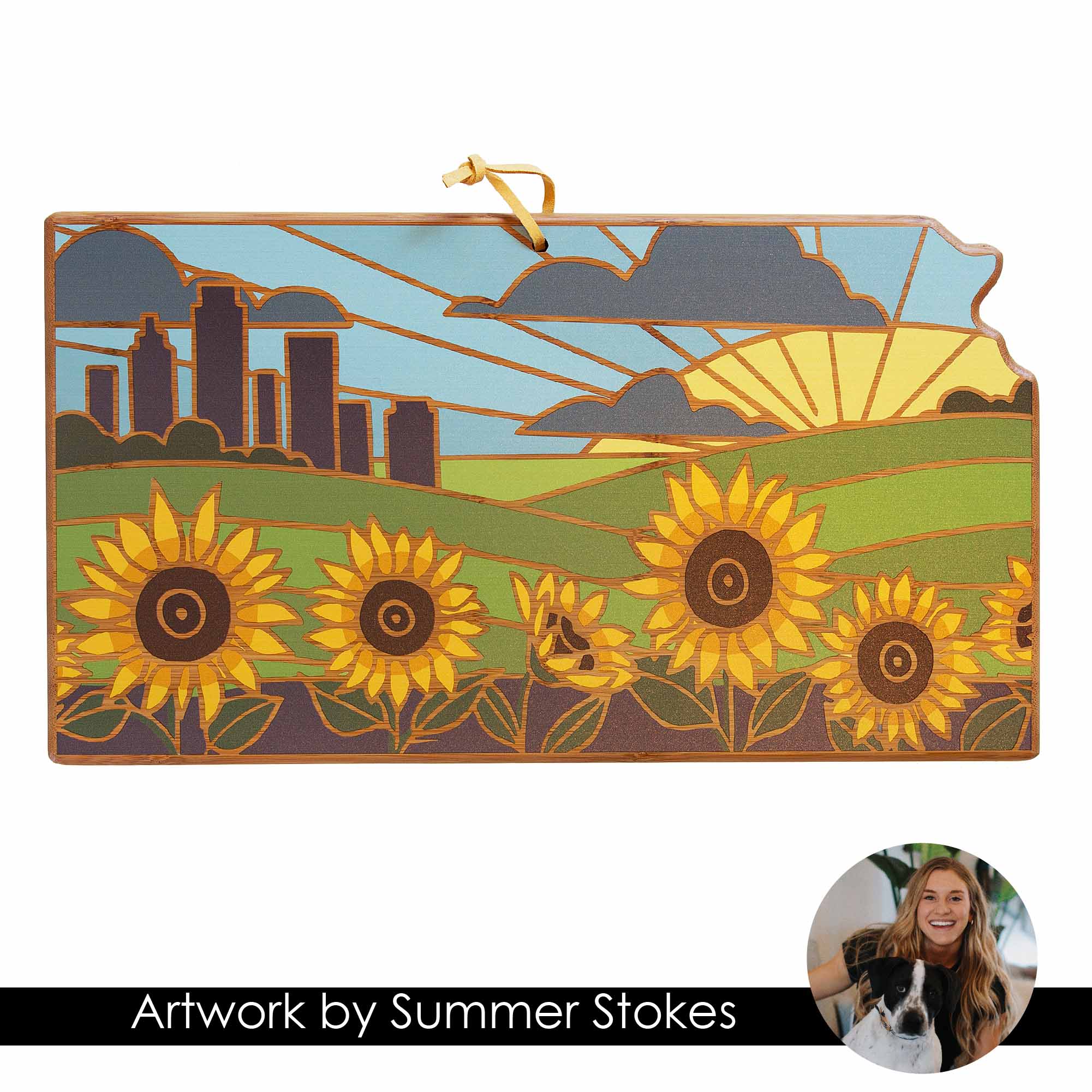 totally-bamboo-kansas-state-shaped-cutting-board-with-summer-stokes-artwork image 7