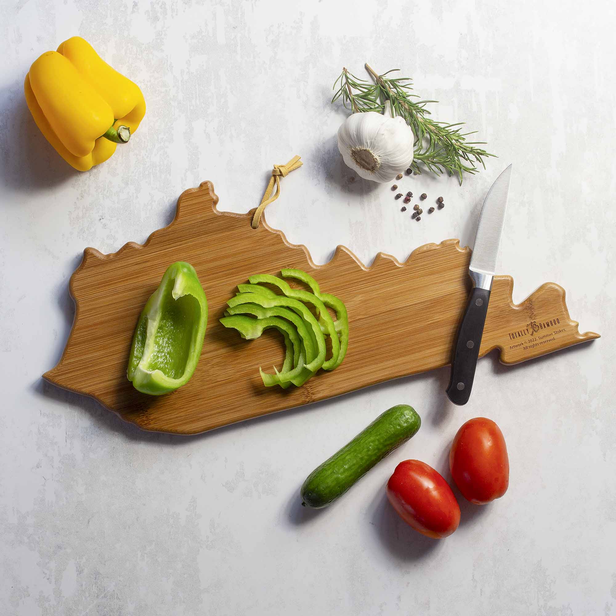 totally-bamboo-kentucky-cutting-board-with-artwork-by-summer-stokes image 3