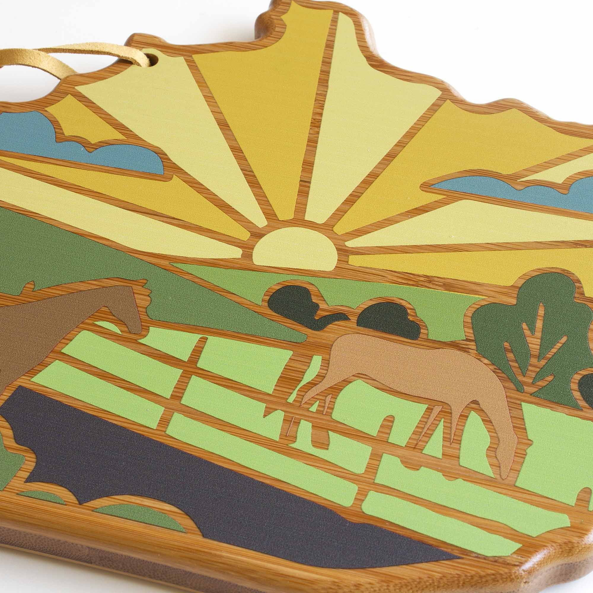totally-bamboo-kentucky-cutting-board-with-artwork-by-summer-stokes image 6