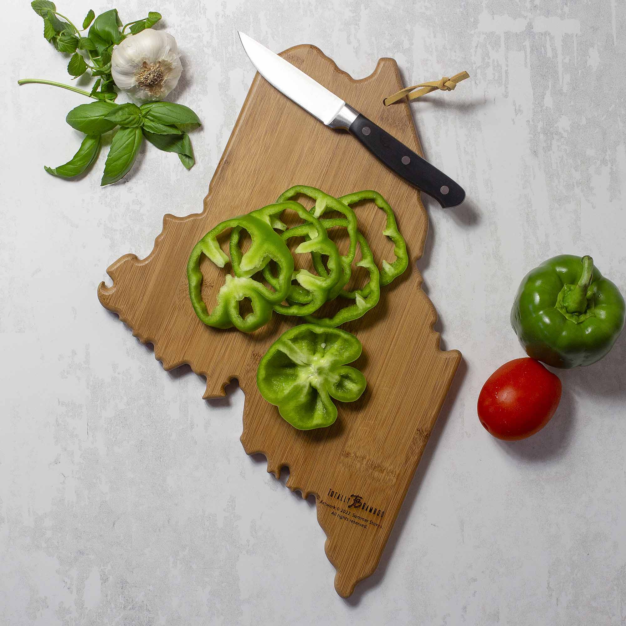 totally-bamboo-maine-cutting-board-with-artwork-by-summer-stokes image 3