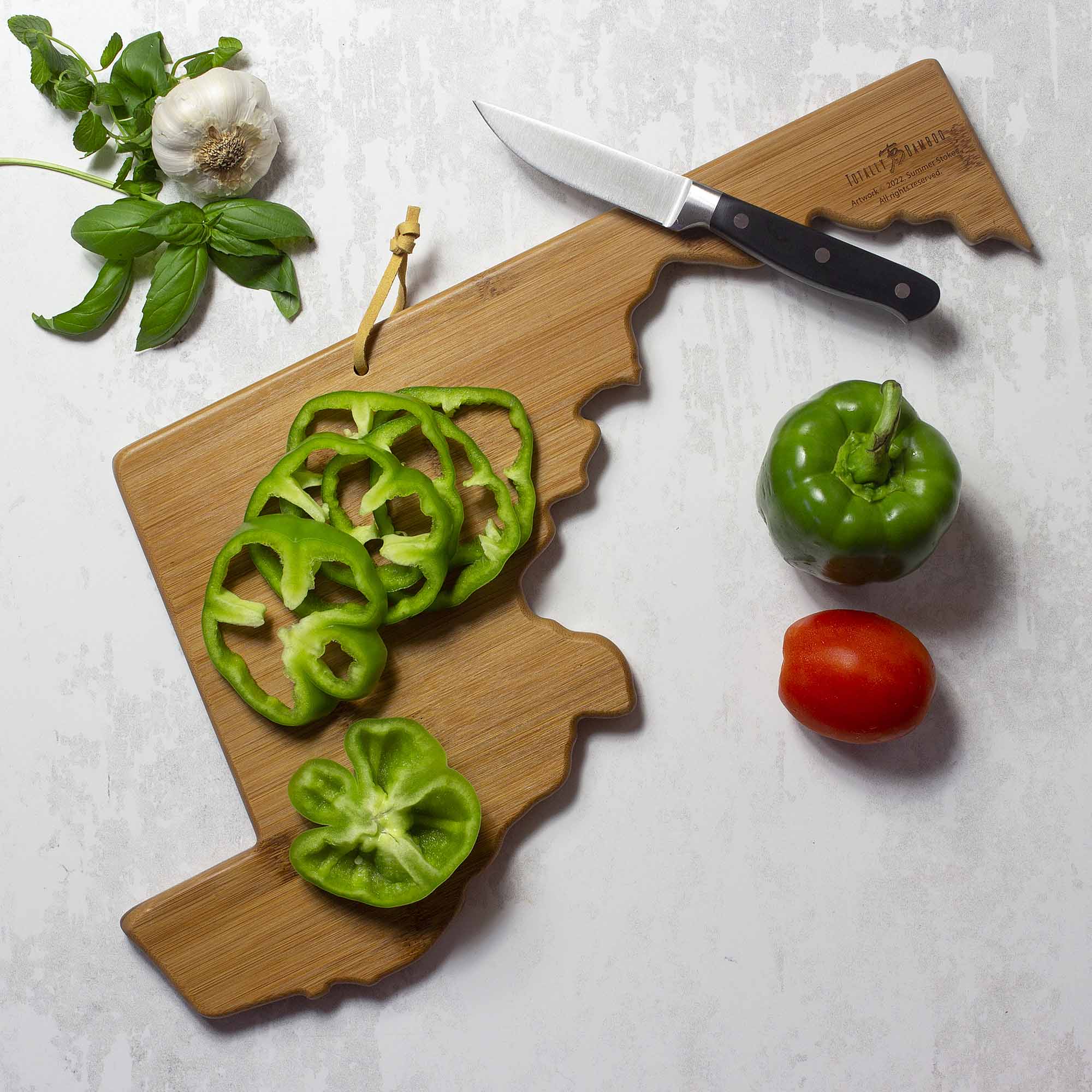 totally-bamboo-maryland-cutting-board-with-artwork-by-summer-stokes image 3