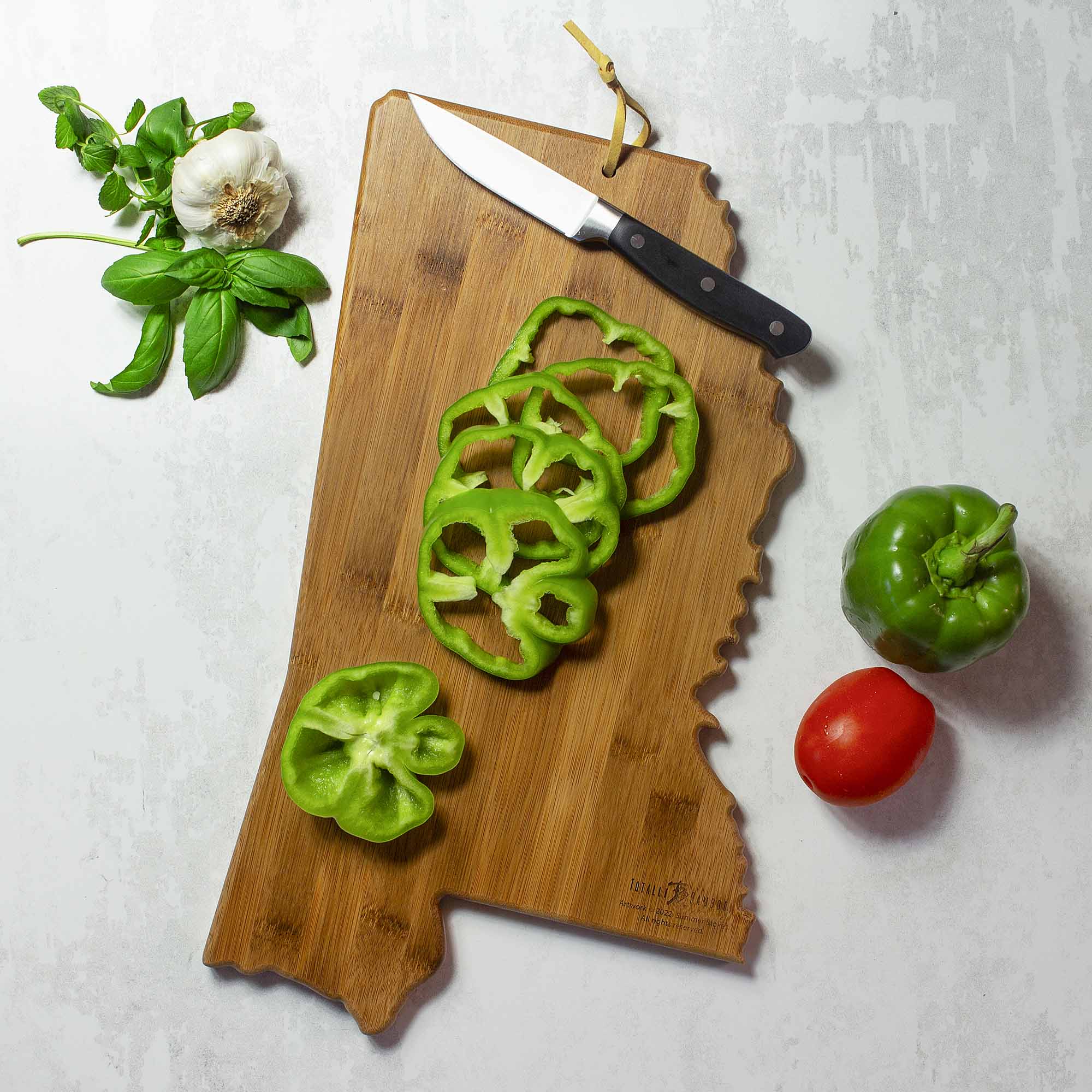totally-bamboo-mississippi-state-shaped-cutting-board-with-summer-stokes-artwork image 3