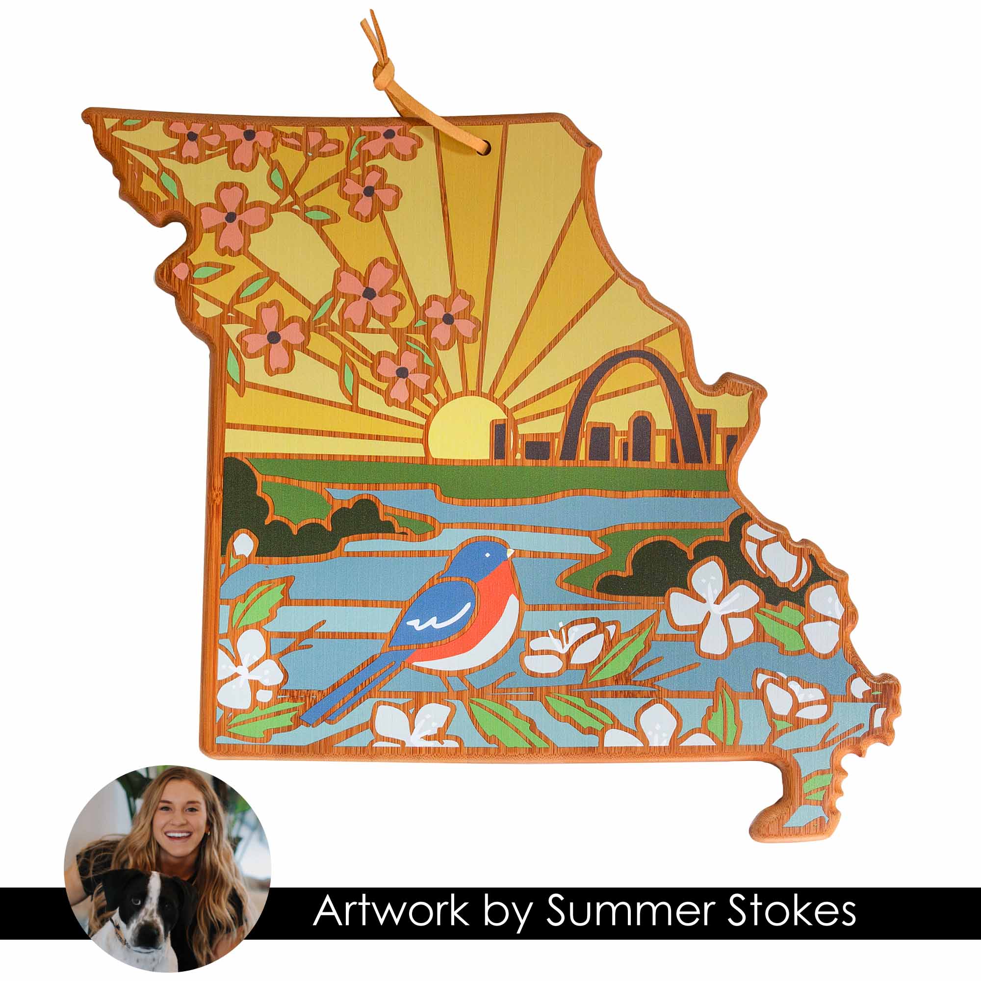 totally-bamboo-missouri-cutting-board-with-artwork-by-summer-stokes image 7