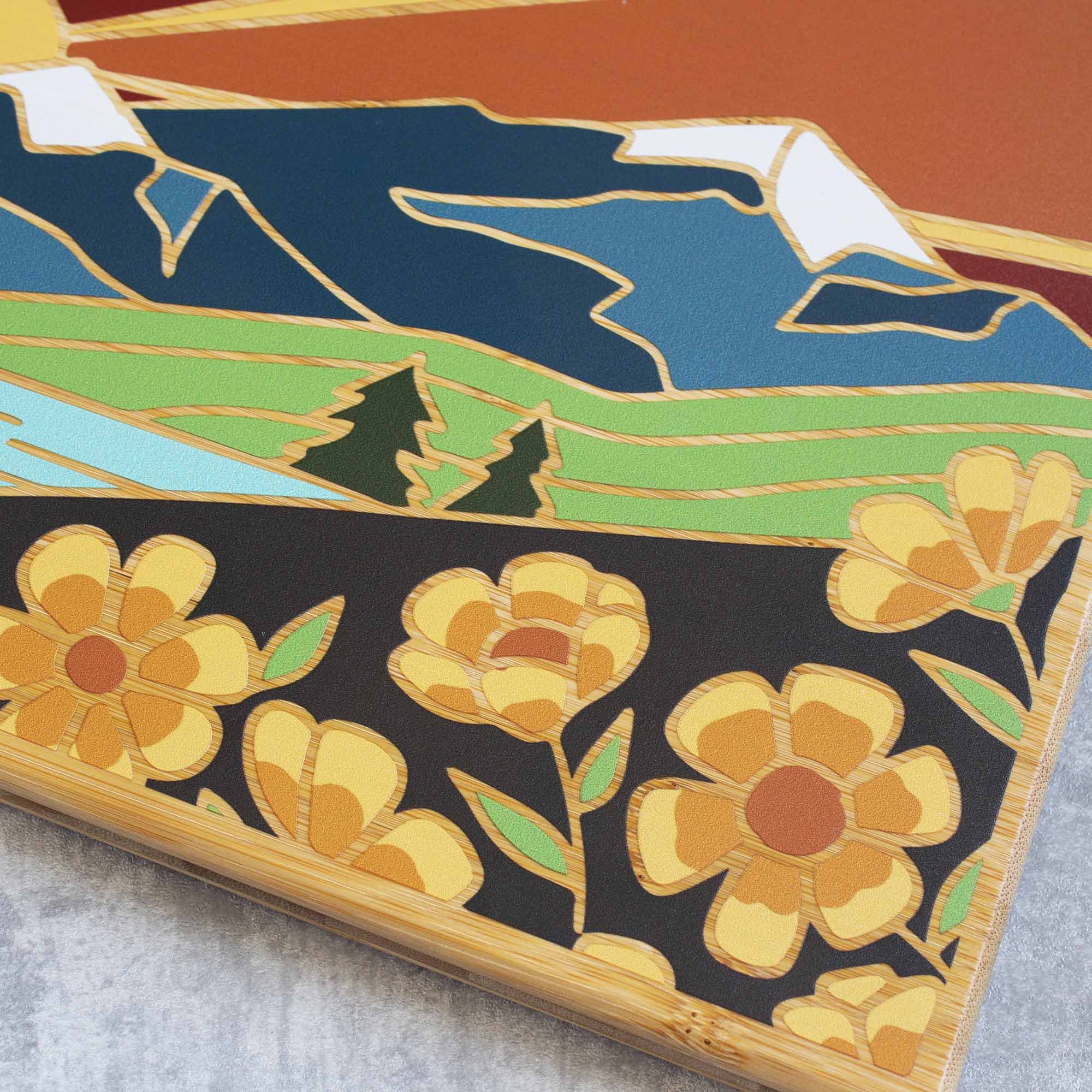 totally-bamboo-montana-state-shaped-cutting-board-with-summer-stokes-artwork image 6