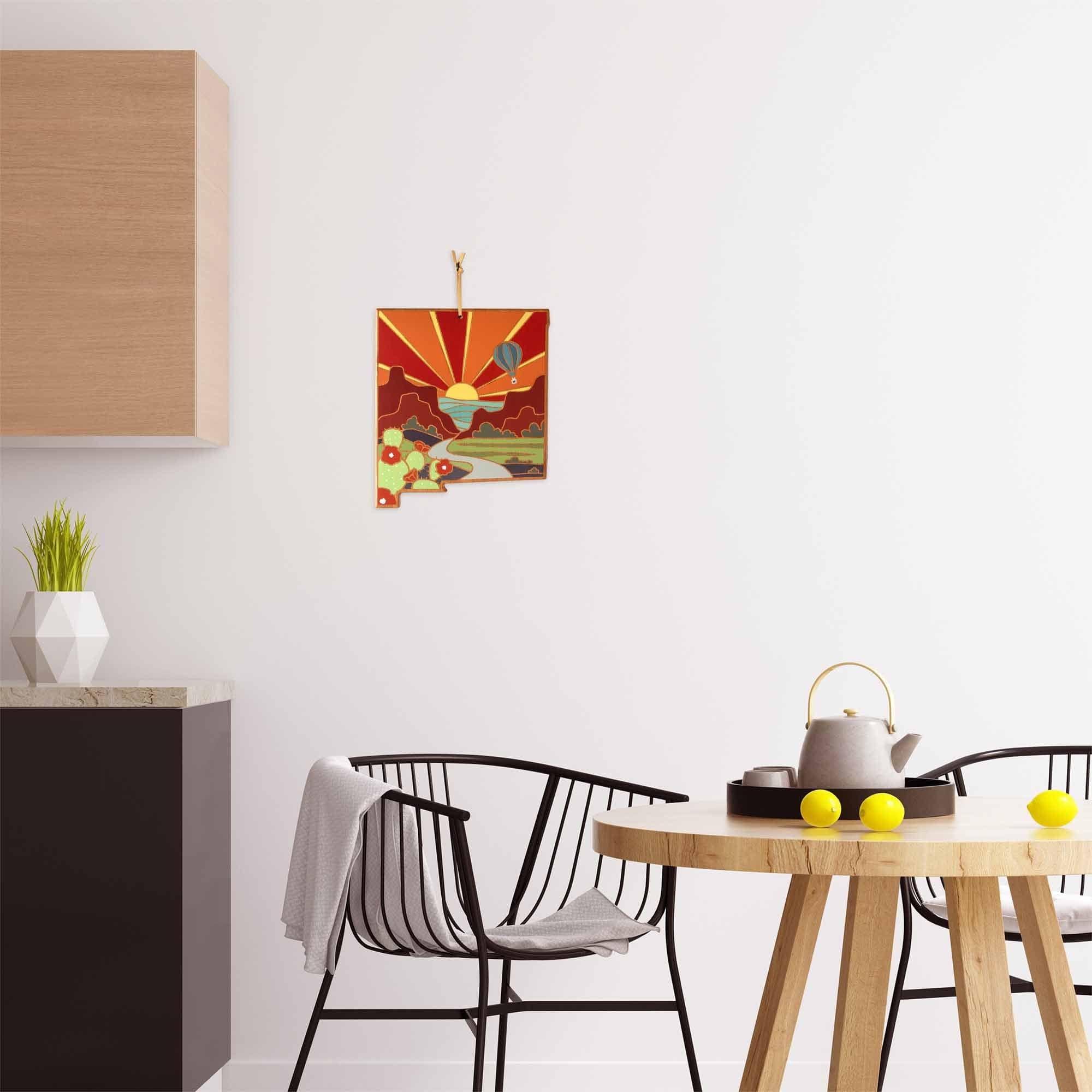 totally-bamboo-new-mexico-state-shaped-cutting-board-with-summer-stokes-artwork- image 4