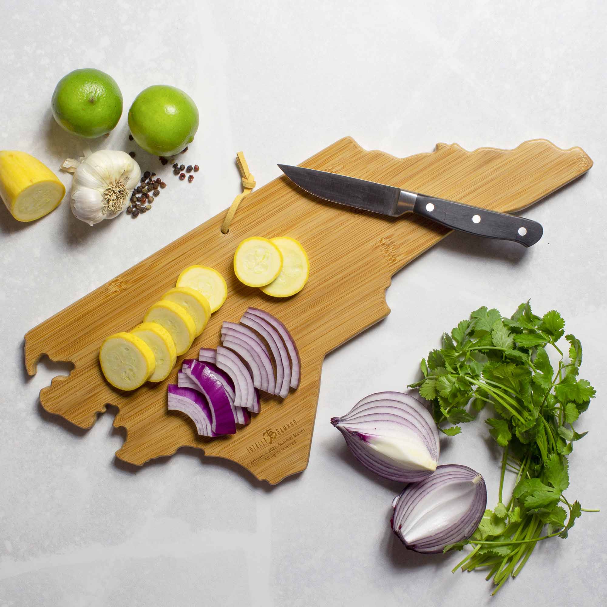 totally-bamboo-north-carolina-cutting-board-with-artwork-by-summer-stokes image 3