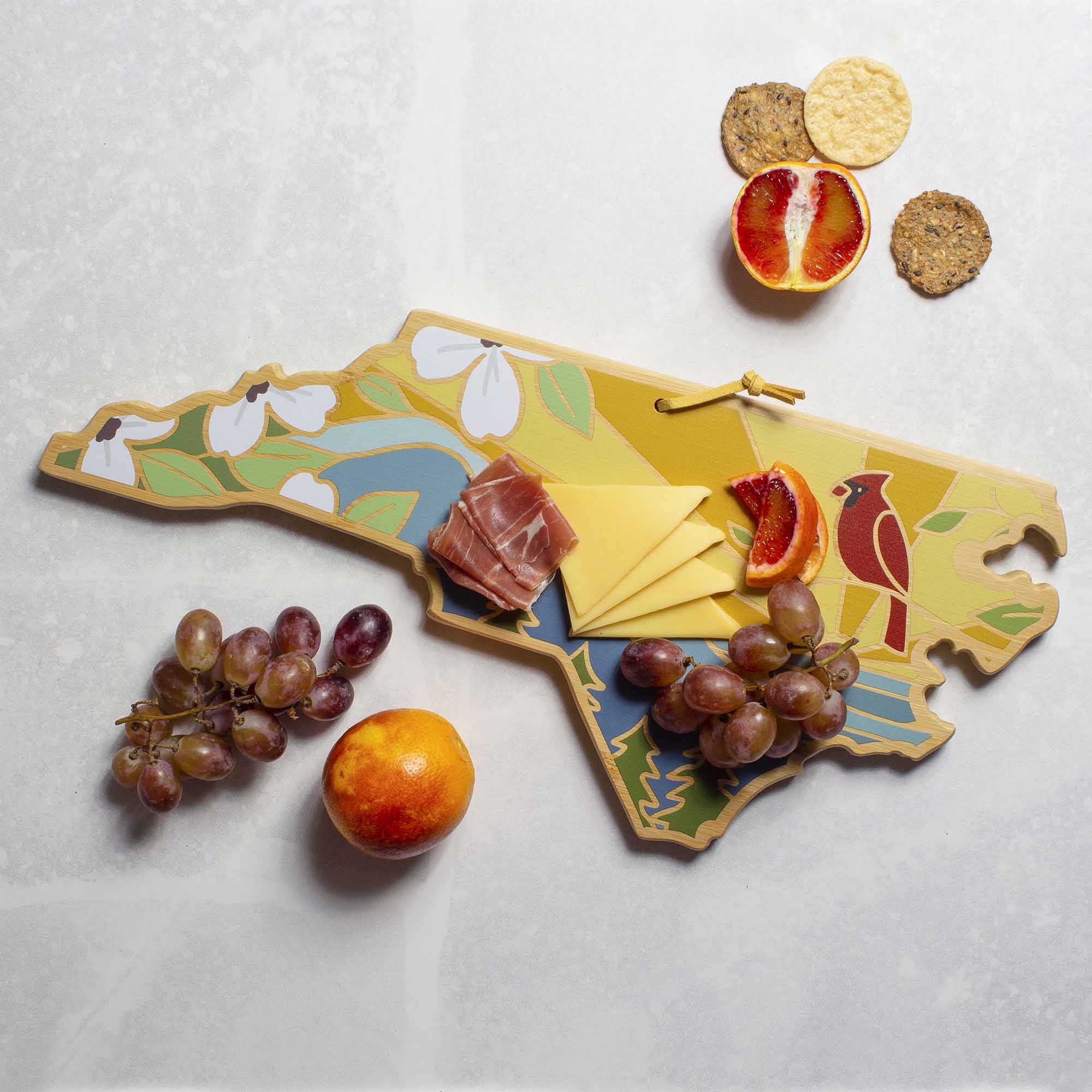 totally-bamboo-north-carolina-cutting-board-with-artwork-by-summer-stokes image 2