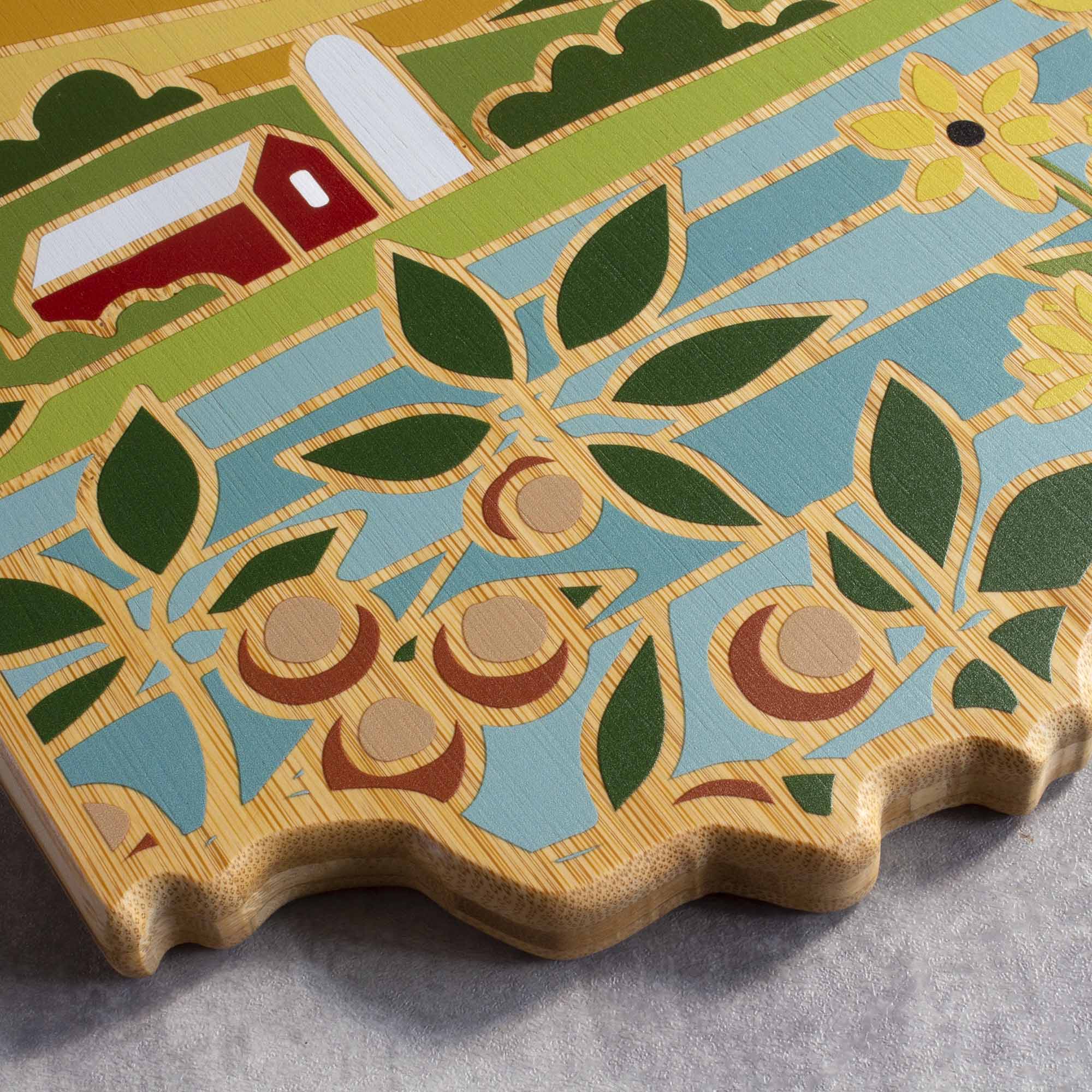 totally-bamboo-ohio-state-shaped-cutting-board-with-artwork-by-summer-stokes-bam image 6