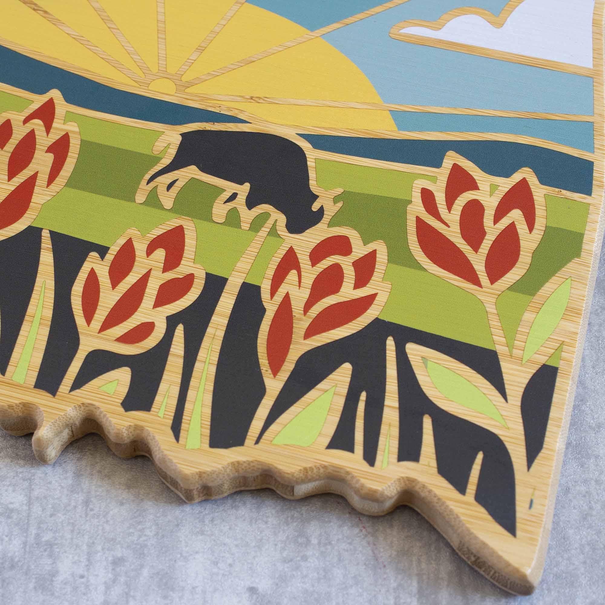 totally-bamboo-oklahoma-state-shaped-cutting-board-with-artwork-by-summer-stokes image 6