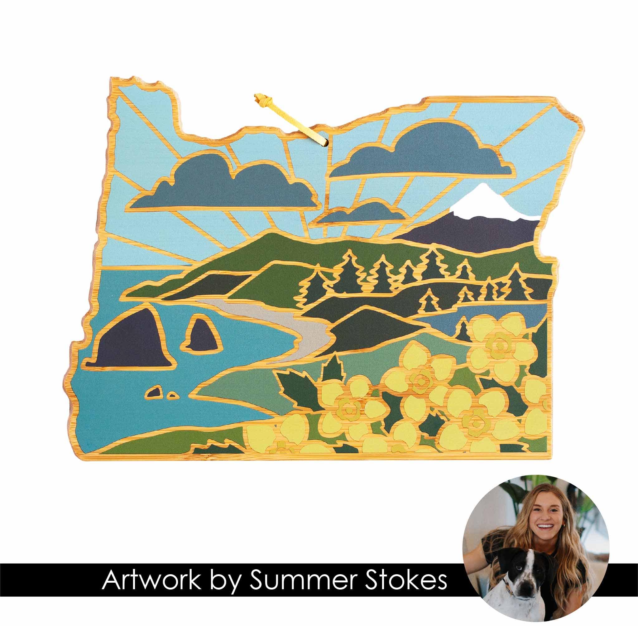 totally-bamboo-oregon-state-shaped-cutting-board-with-artwork-by-summer-stokes image 7