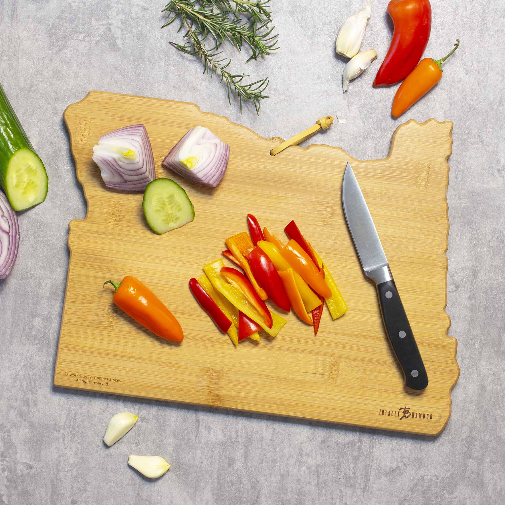 totally-bamboo-oregon-state-shaped-cutting-board-with-artwork-by-summer-stokes image 3