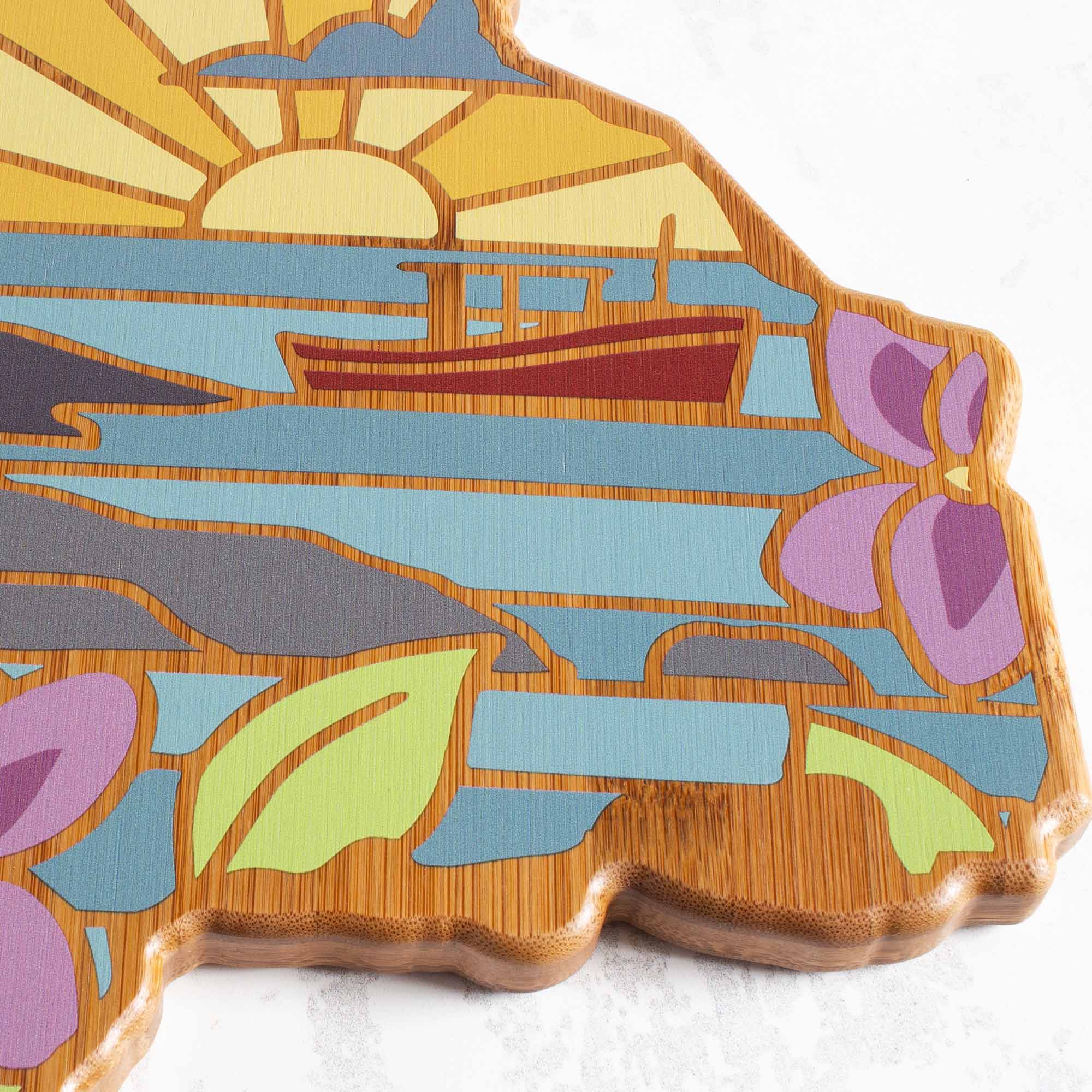 totally-bamboo-rhode-island-cutting-board-with-artwork-by-summer-stokes image 5