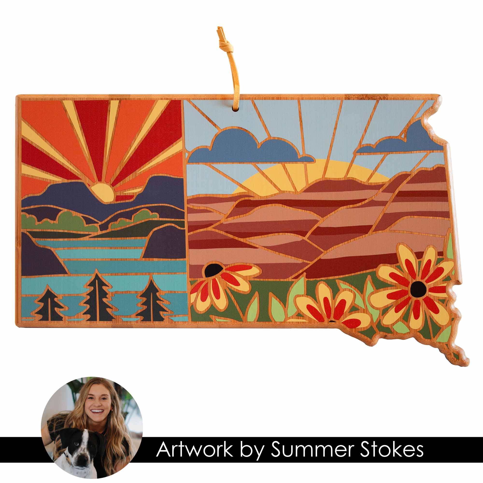 totally-bamboo-south-dakota-cutting-board-with-artwork-by-summer-stokes image 7