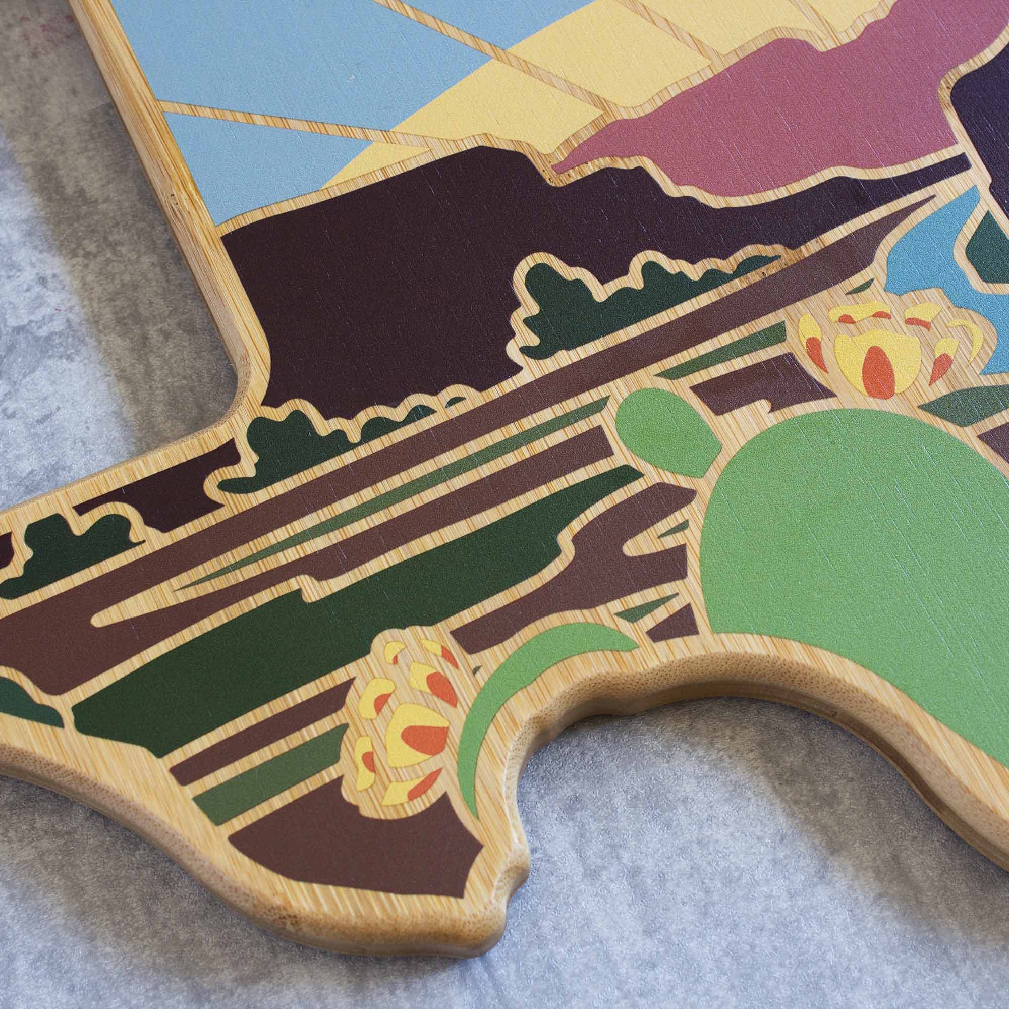 totally-bamboo-texas-cutting-board-with-artwork-by-summer-stokes image 7