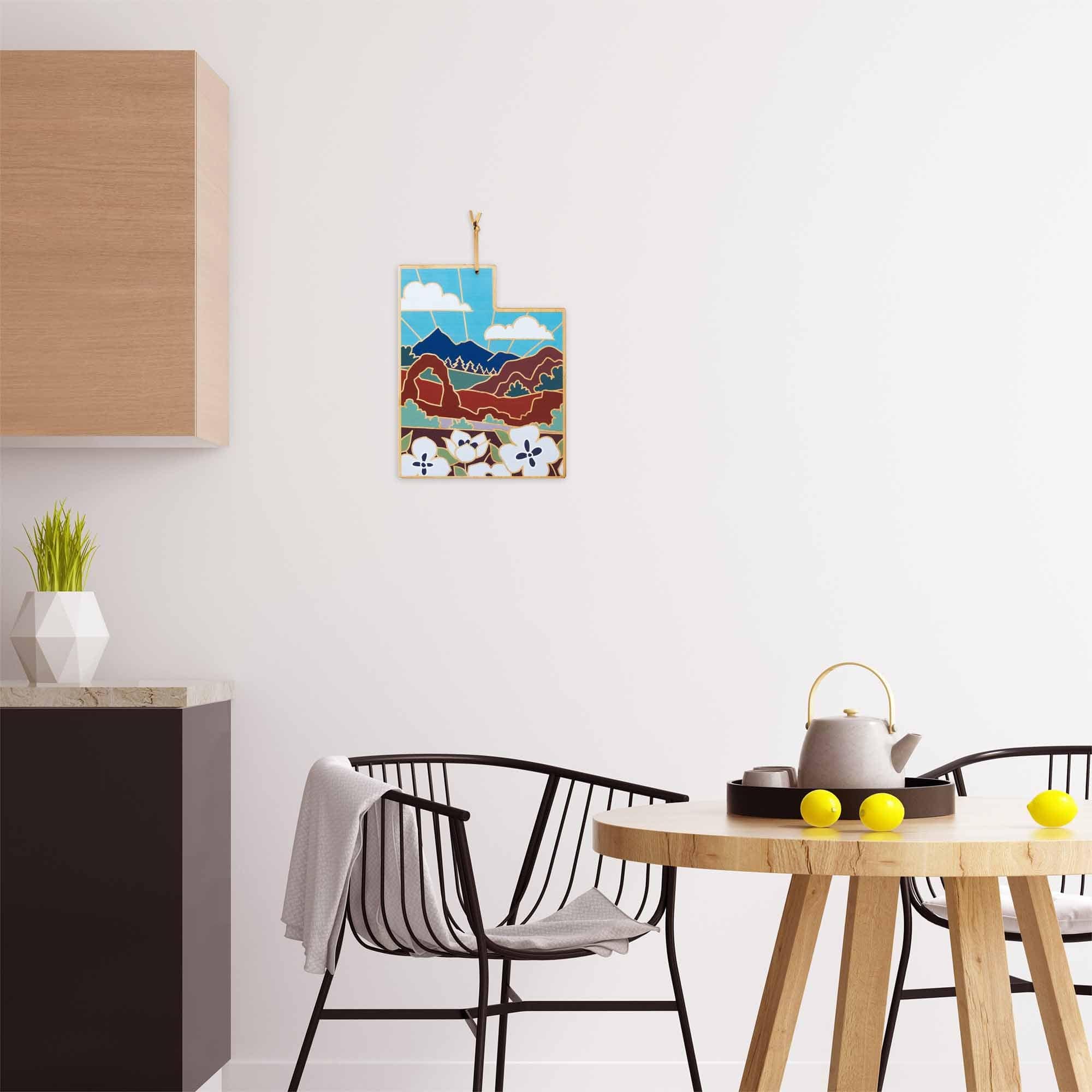 totally-bamboo-utah-cutting-board-with-artwork-by-summer-stokes image 4