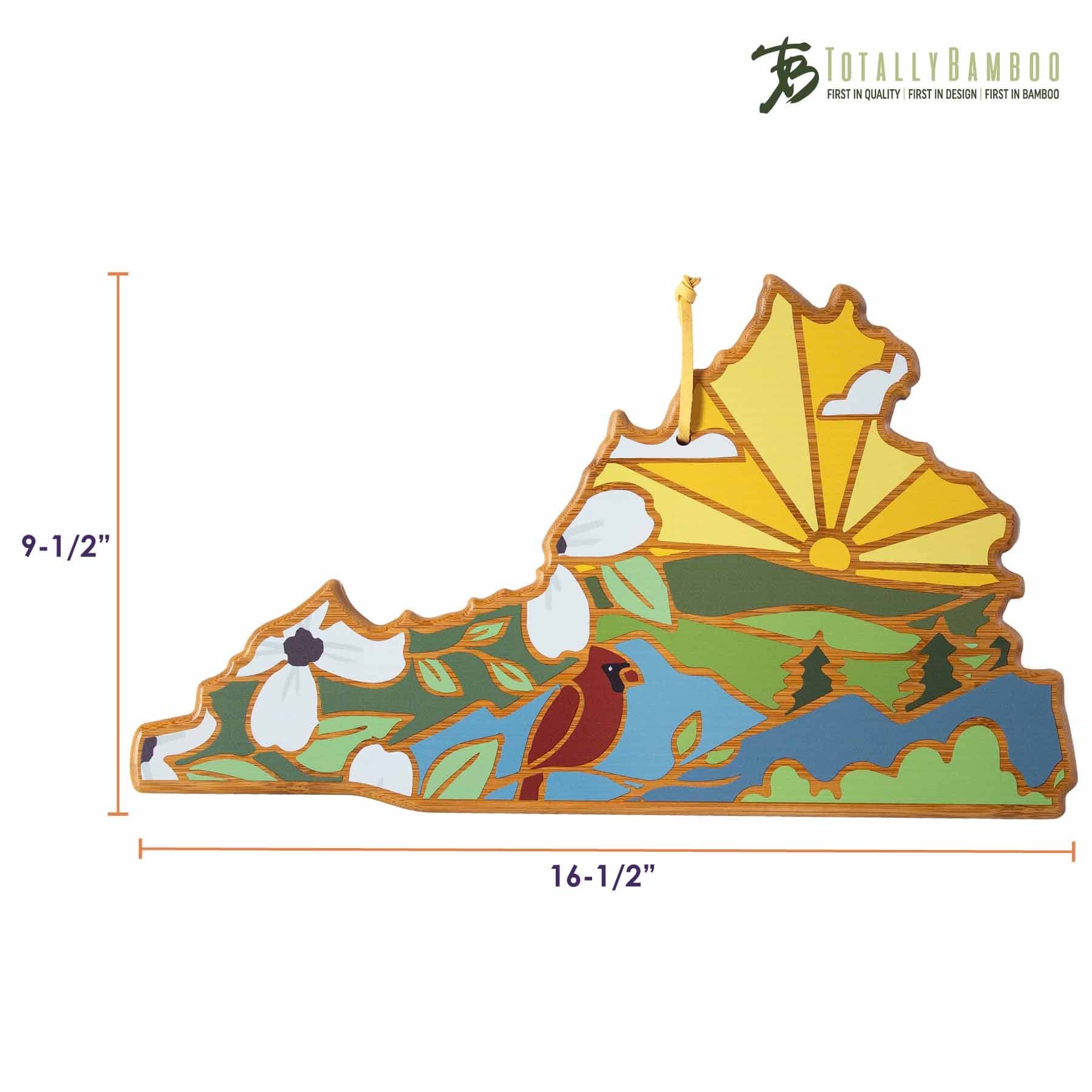 totally-bamboo-virginia-state-shaped-cutting-board-with-summer-stokes-artwork image 8