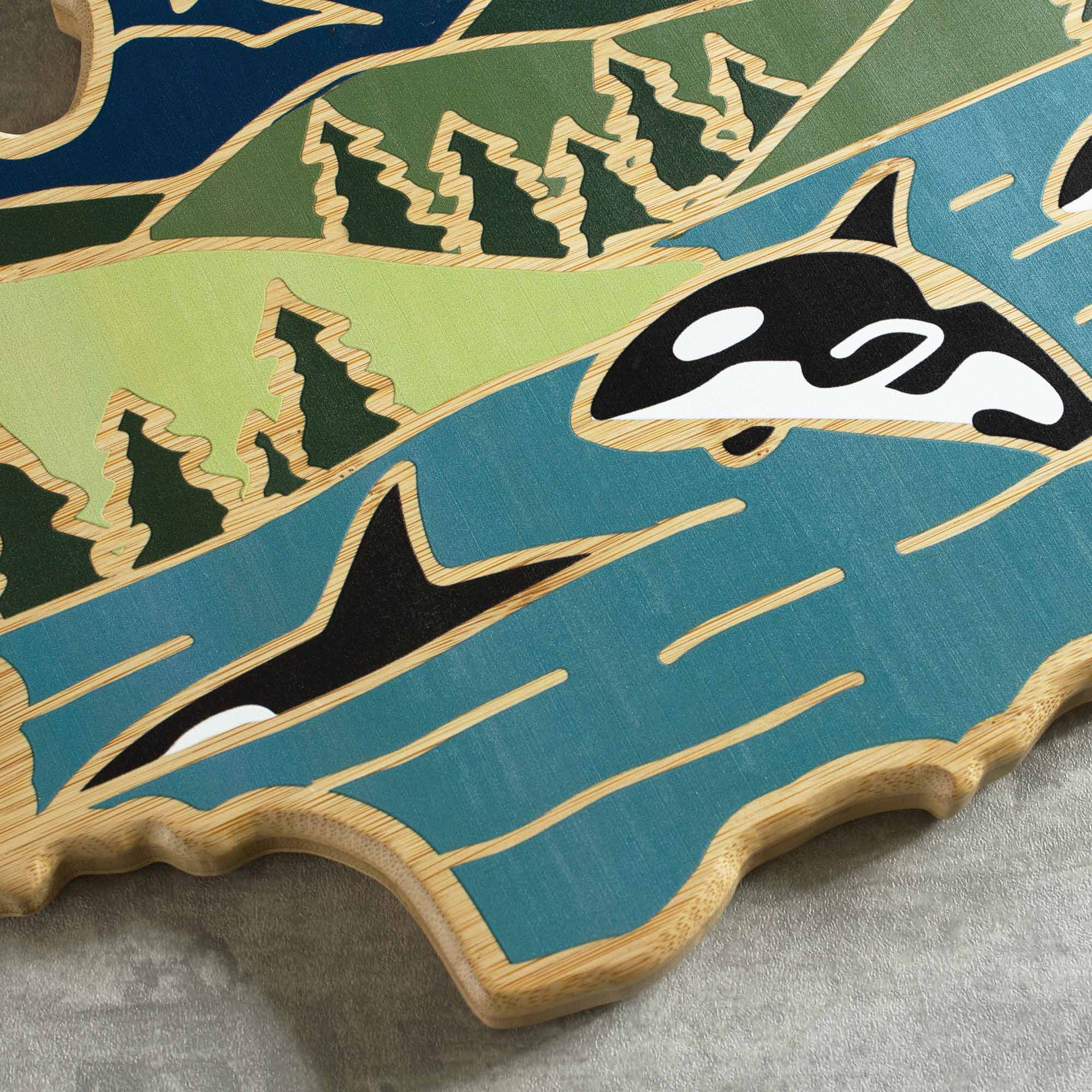 totally-bamboo-washington-cutting-board-with-artwork-by-summer-stokes-state-shap image 8