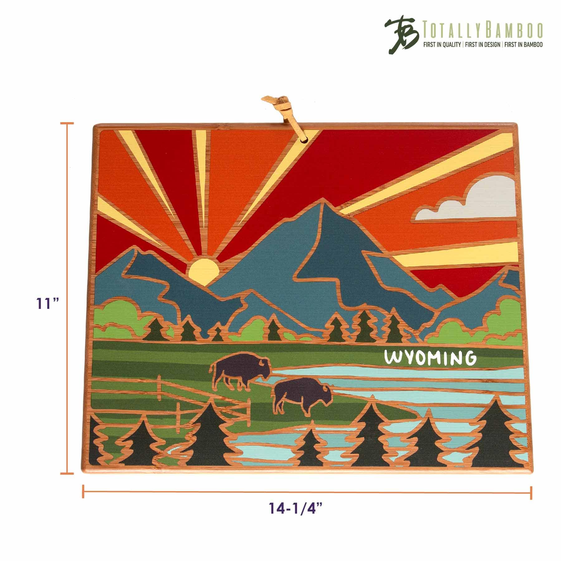 totally-bamboo-wyoming-state-shaped-cutting-board-with-summer-stokes-artwork image 8