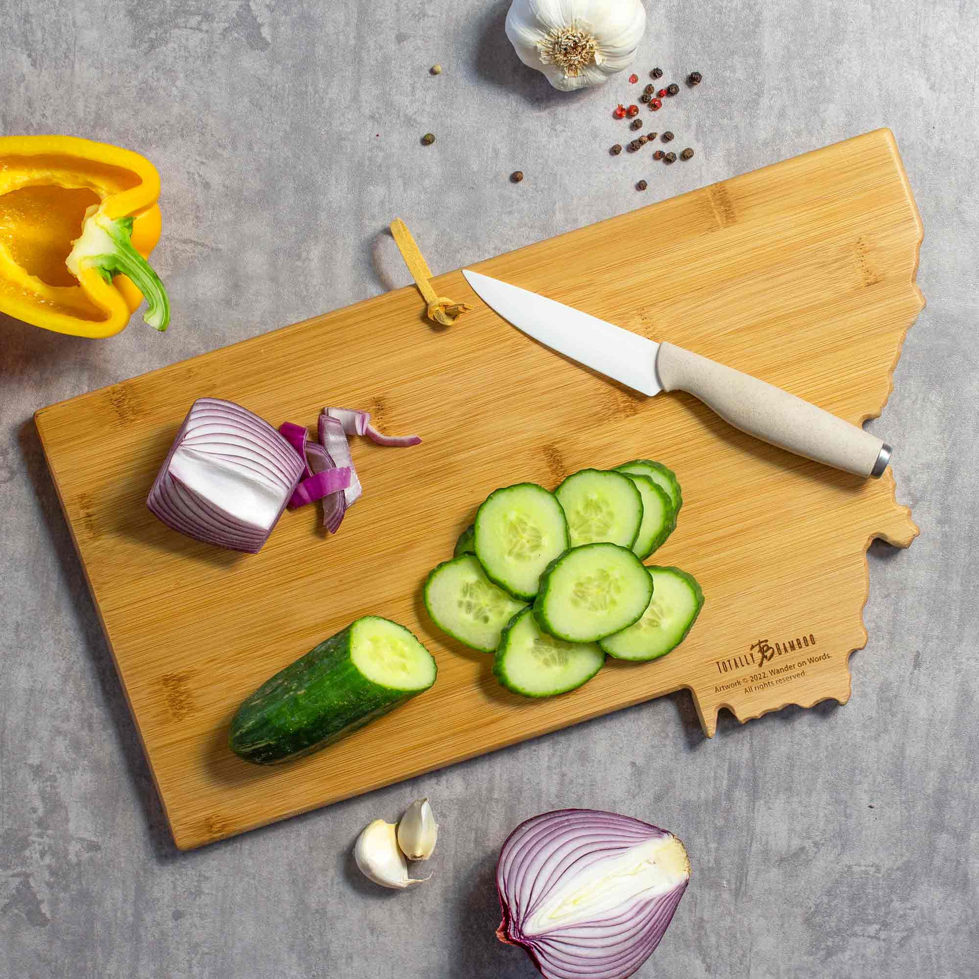 totally-bamboo-montana-cutting-board-with-artwork-by-wander-on-words image 5