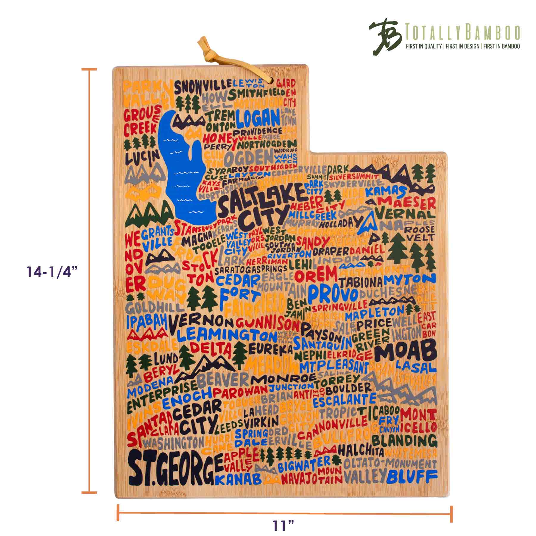 totally-bamboo-utah-cutting-board-with-artwork-by-wander-on-words image 8