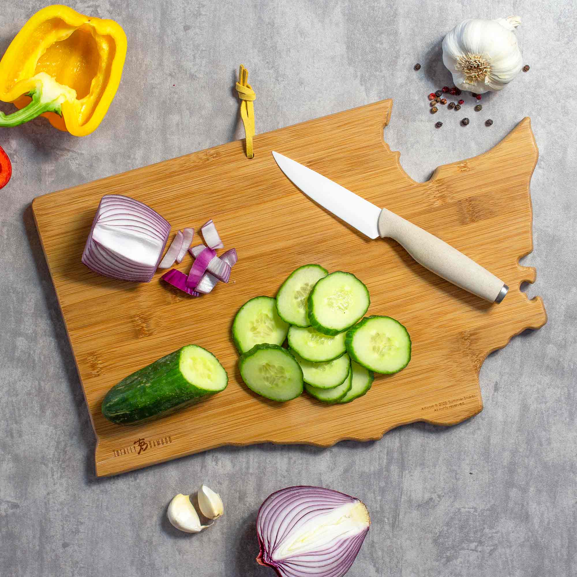 totally-bamboo-washington-cutting-board-with-artwork-by-wander-on-words image 7
