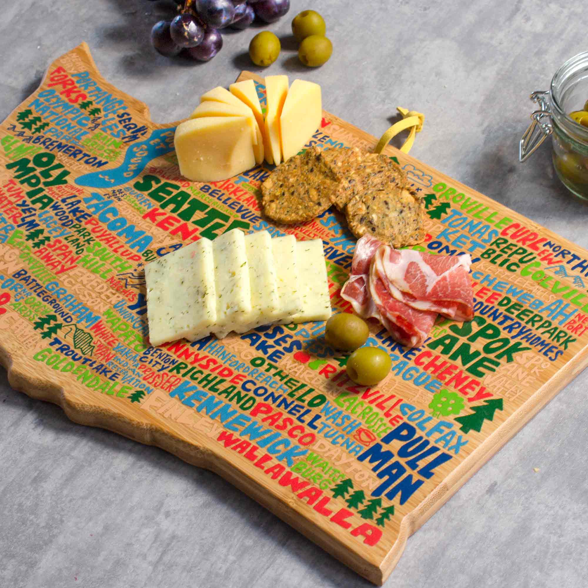 totally-bamboo-washington-cutting-board-with-artwork-by-wander-on-words image 3