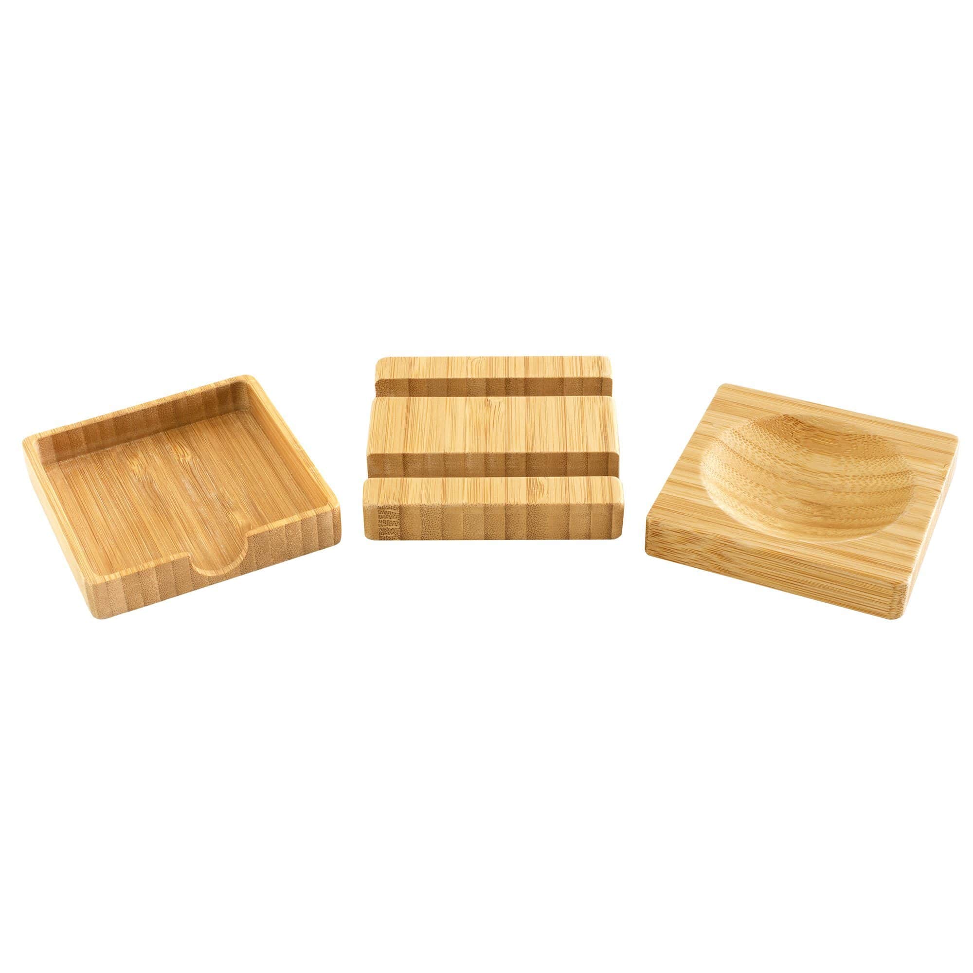 totally-bamboo-3-piece-desk-organizer image 4