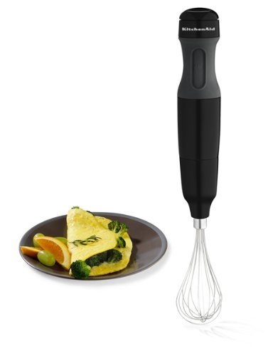 kitchenaid-khb2351ob-3-speed-hand-blender-with-chopper-and-whisk-onyx-black image 3
