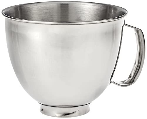 kitchenaid-3-5-quart-polished-stainless-steel-mixing-bowl-with-handle-ksm35ssfp- image 7
