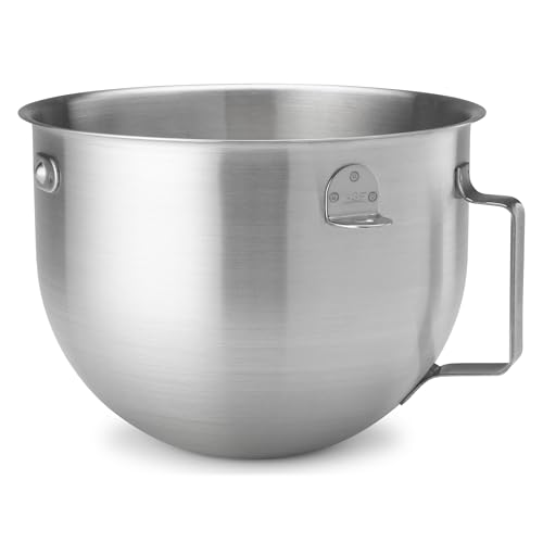 kitchenaid-5-quart-nsf-certified-brushed-stainless-steel-mixing-bowl-kn25nsf image 2