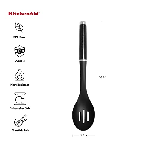 kitchenaid-classic-slotted-spoon-black image 6