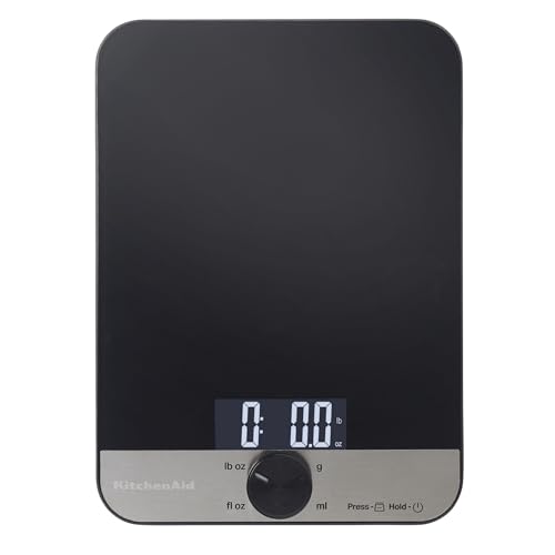 kitchenaid-kq908-11-pound-glass-surface-digital-kitchen-scale-black image 8