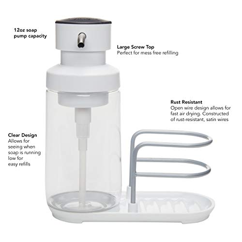 kitchenaid-soap-pump-sponge-caddy-7-inch-white image 6