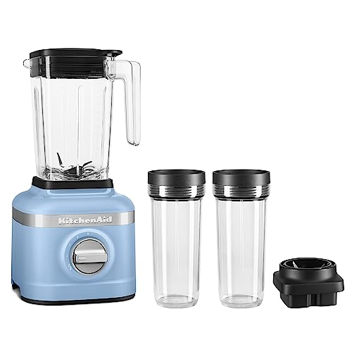 kitchenaid-k150-3-speed-ice-crushing-blender-with-2-personal-jars-blue-velvet-48 image 5
