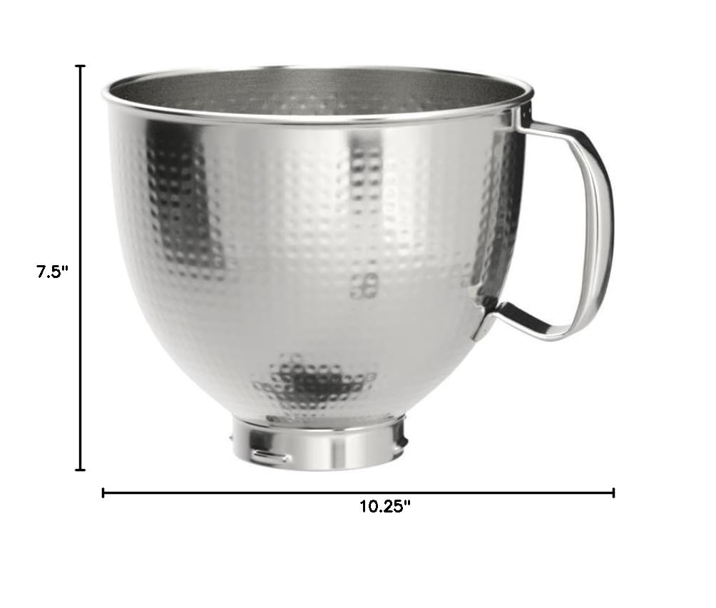kitchenaid-ksm5ssbhm-5-quart-hammered-stainless-steel-bowl-for-all-4-5-5-quart-t image 4