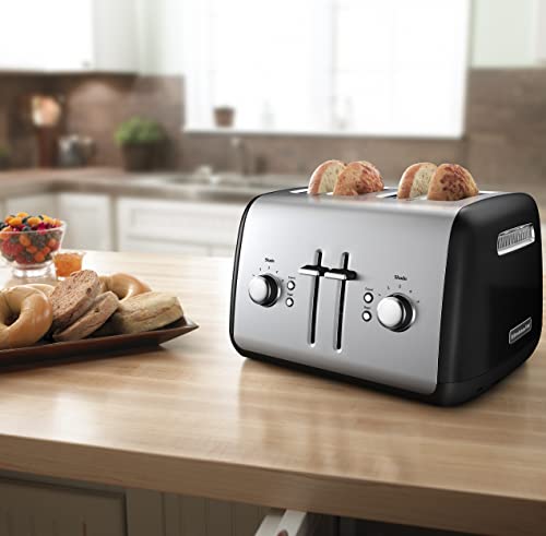 kitchenaid-4-slice-manual-lift-toaster-kmt4115ob-onyx-black-extra-wide-slots-dua image 7