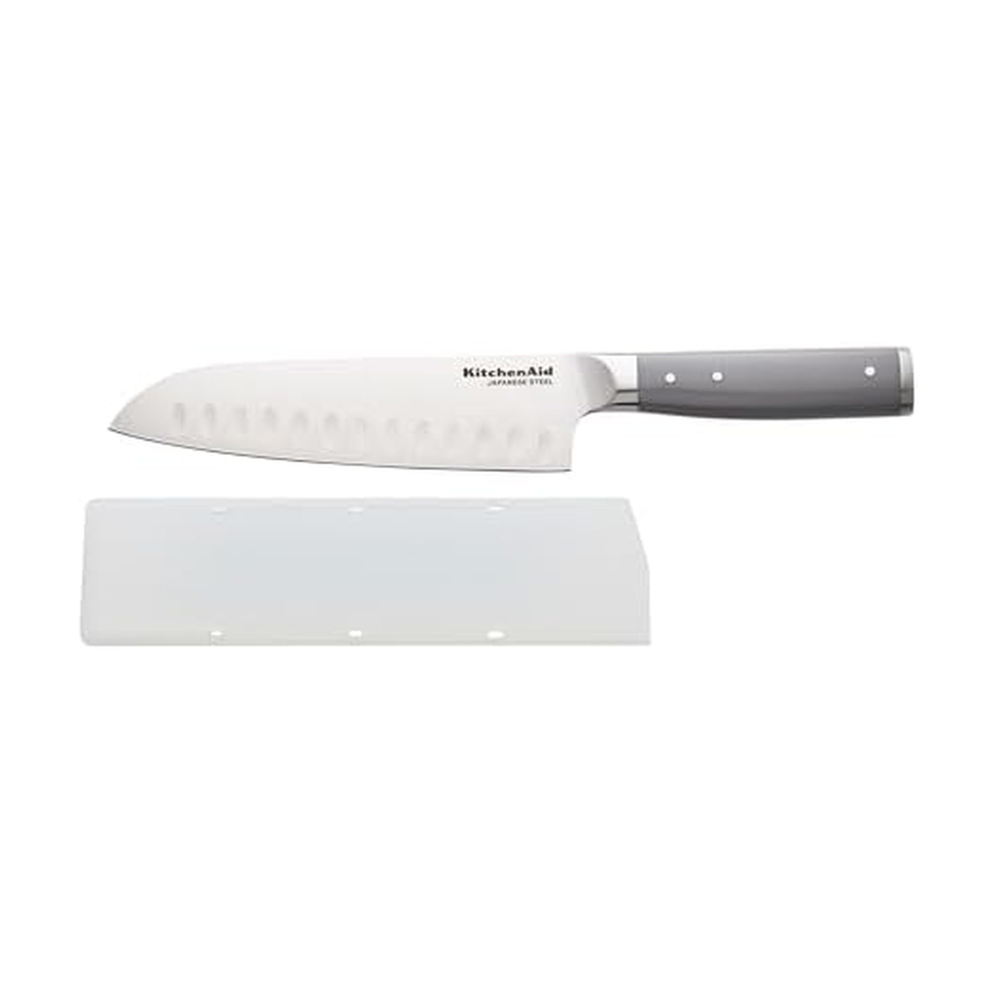 kitchenaid-gourmet-forged-santoku-knife-with-custom-fit-blade-cover-japanese-sta image 1