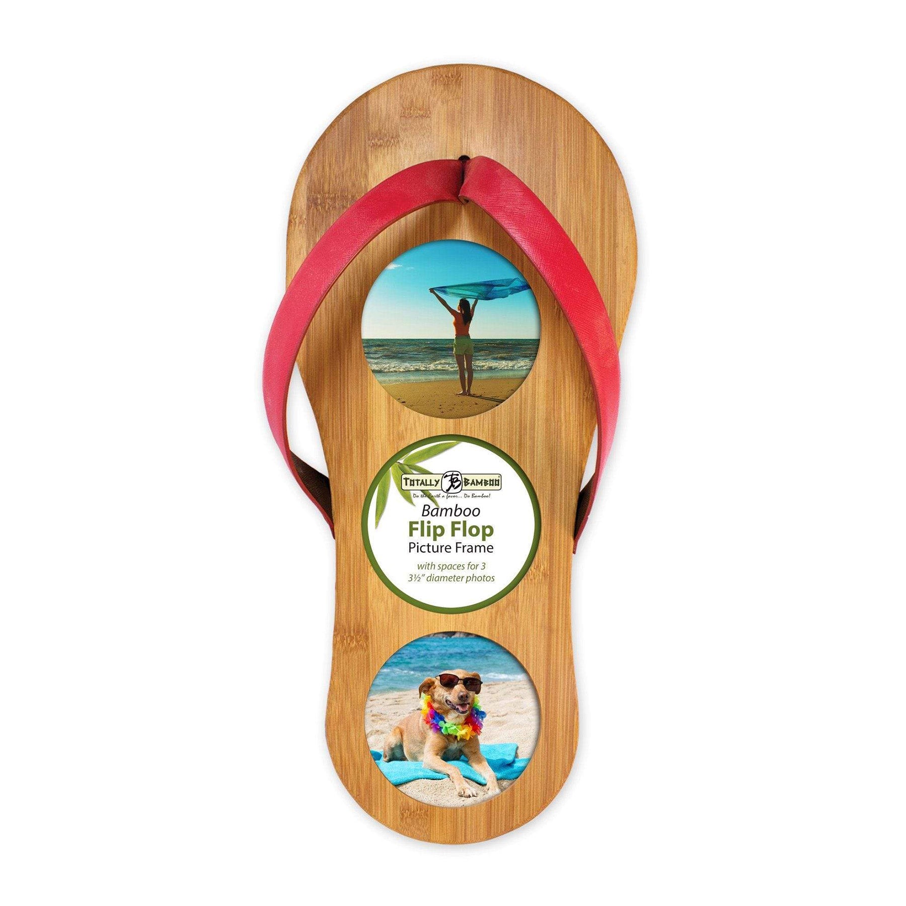 totally-bamboo-flip-flop-picture-frame-15-5-x-6-75 image 1