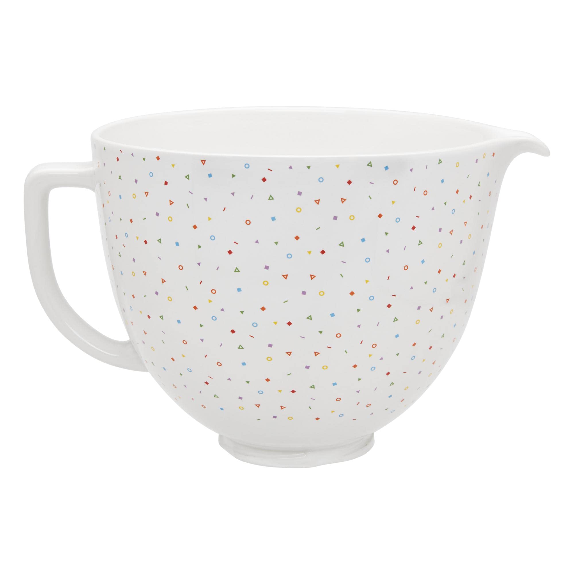 kitchenaid-5-quart-hobnail-ceramic-bowl-titanium-reinforced-fits-tilt-head-mixer image 3
