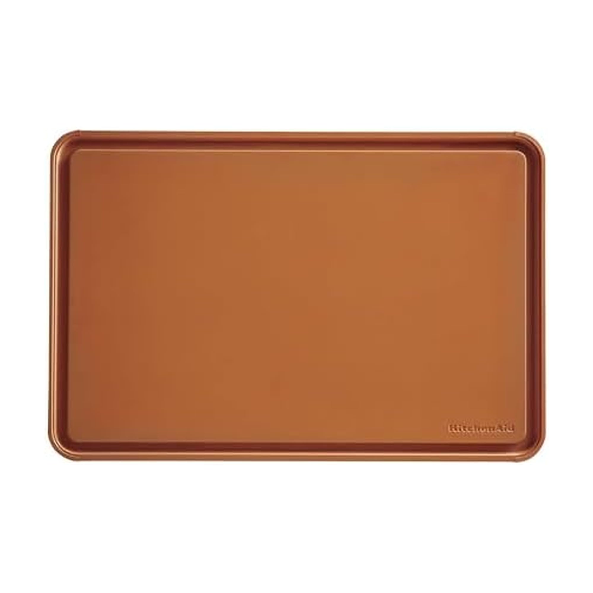 kitchenaid-classic-plastic-cutting-board-12x18-inch-scorched-orange image 1