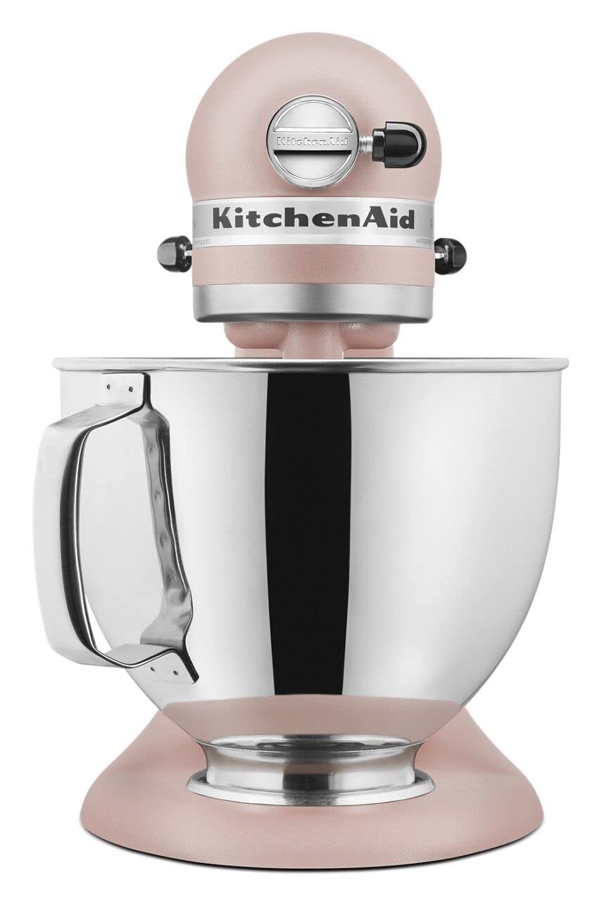 kitchenaid-artisan-series-5-quart-tilt-head-stand-mixer-ksm150ps-feather-pink image 3