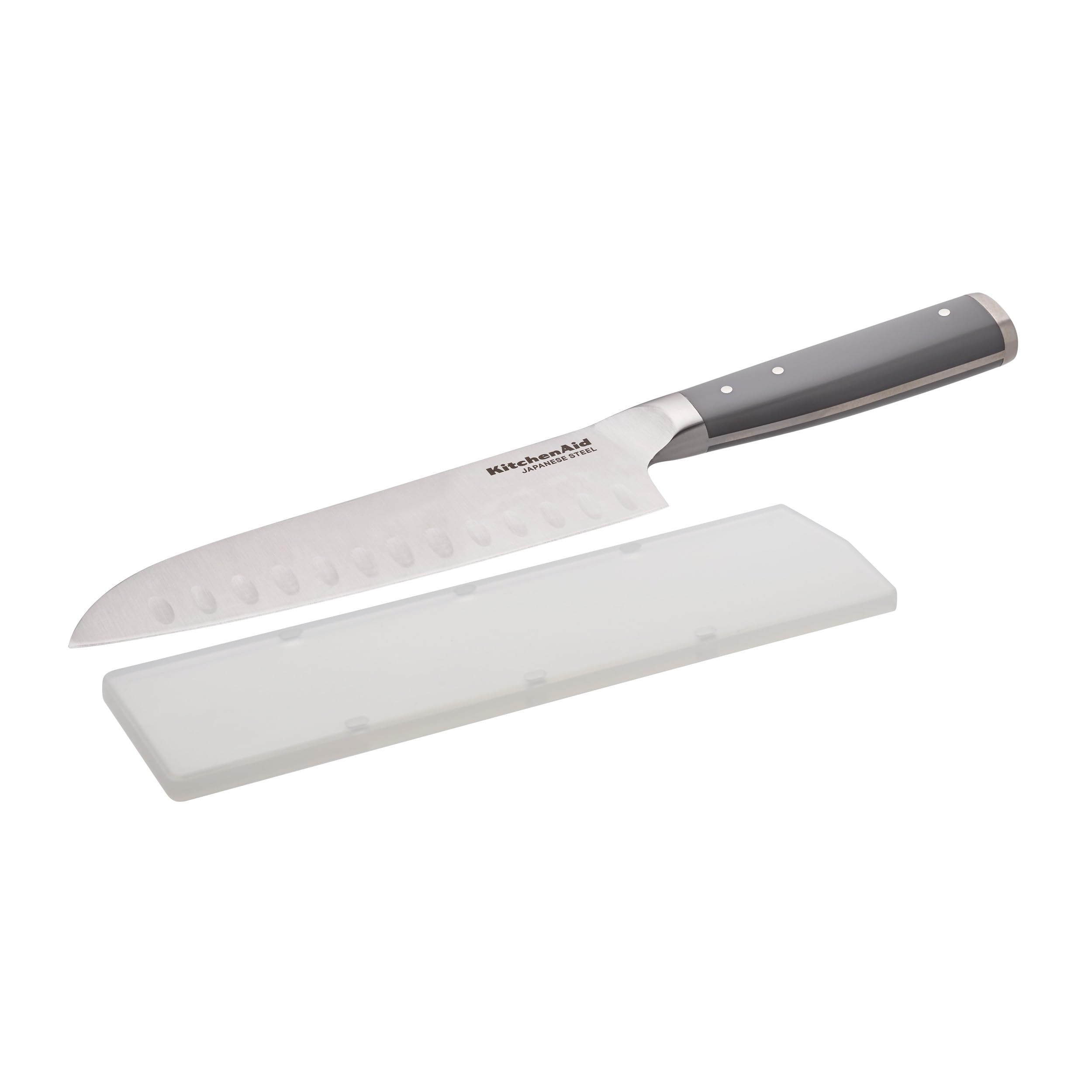 kitchenaid-gourmet-forged-santoku-knife-with-custom-fit-blade-cover-japanese-sta image 6