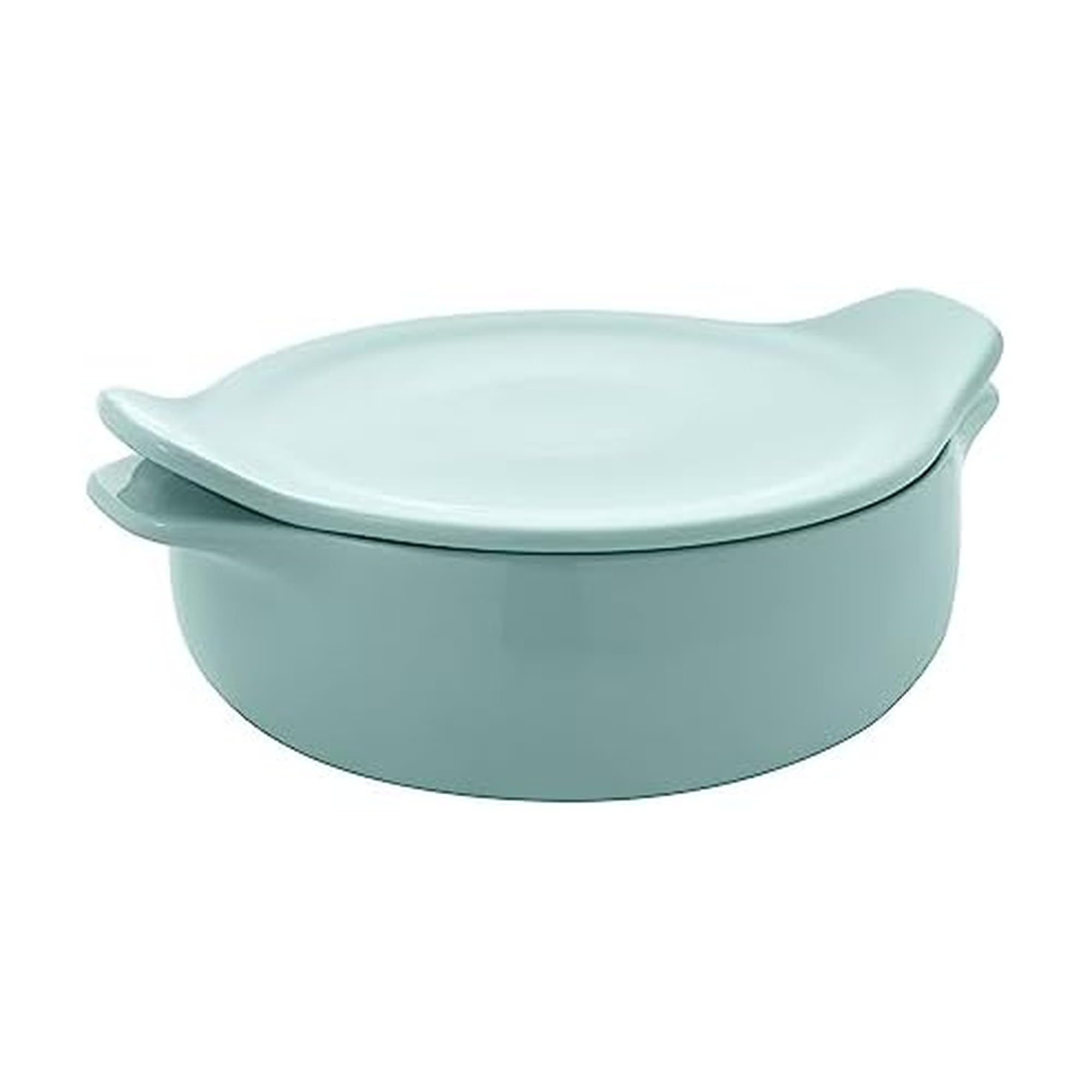 kitchenaid-vitrified-stoneware-round-casserole-baker-with-lid-trivet-2-quart image 8