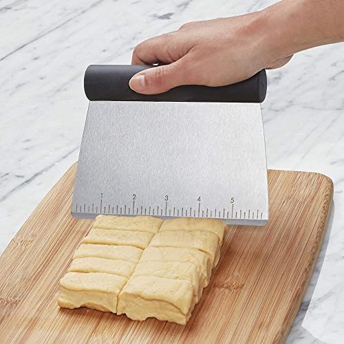 kitchenaid-all-purpose-stainless-steel-dough-pastry-scraper-chopper-cutter-with- image 8
