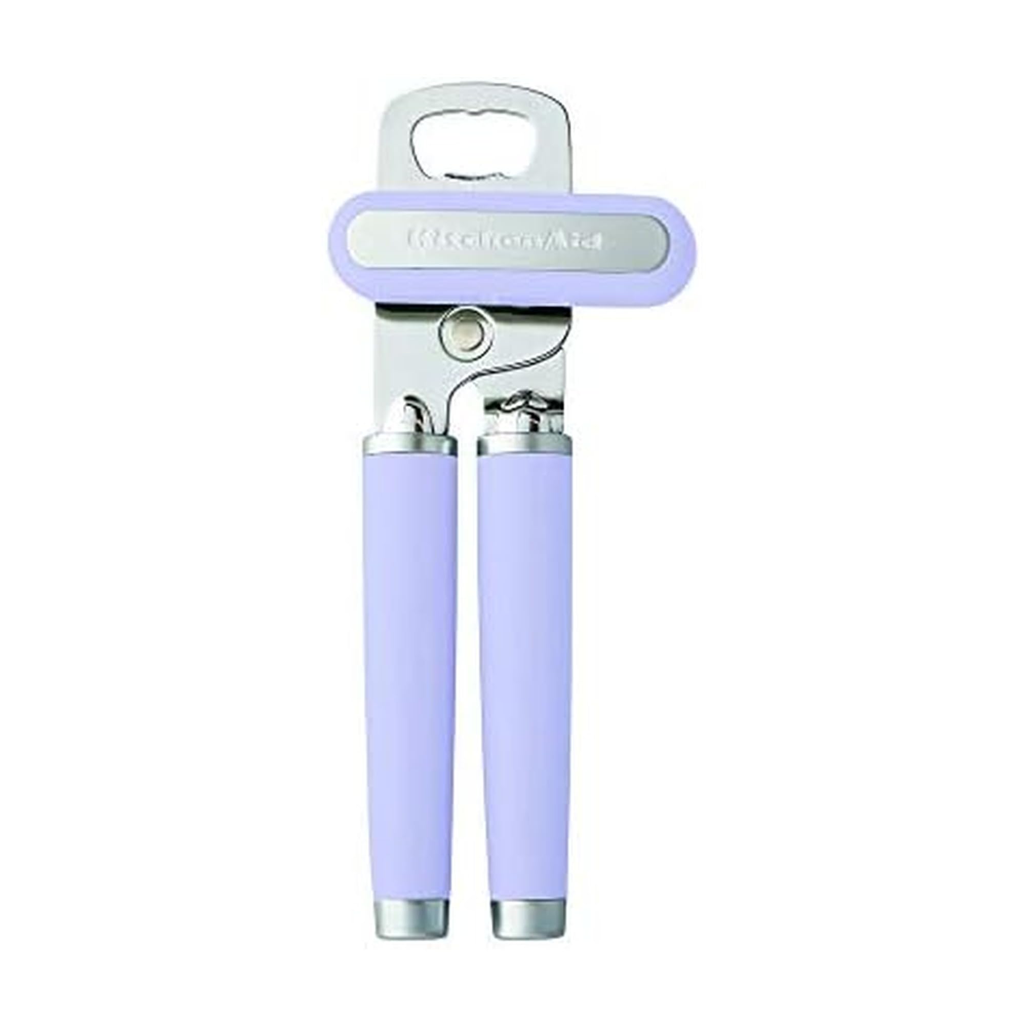 kitchenaid-classic-multifunction-can-opener-and-bottle-opener-lavender-cream-erg image 1