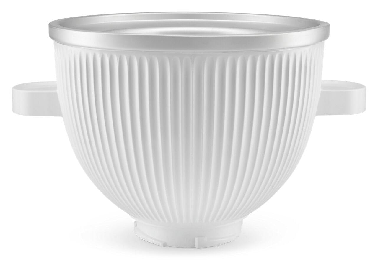 kitchenaid-ice-cream-maker-attachment-for-stand-mixer-2-quart-ksmicm-white image 2