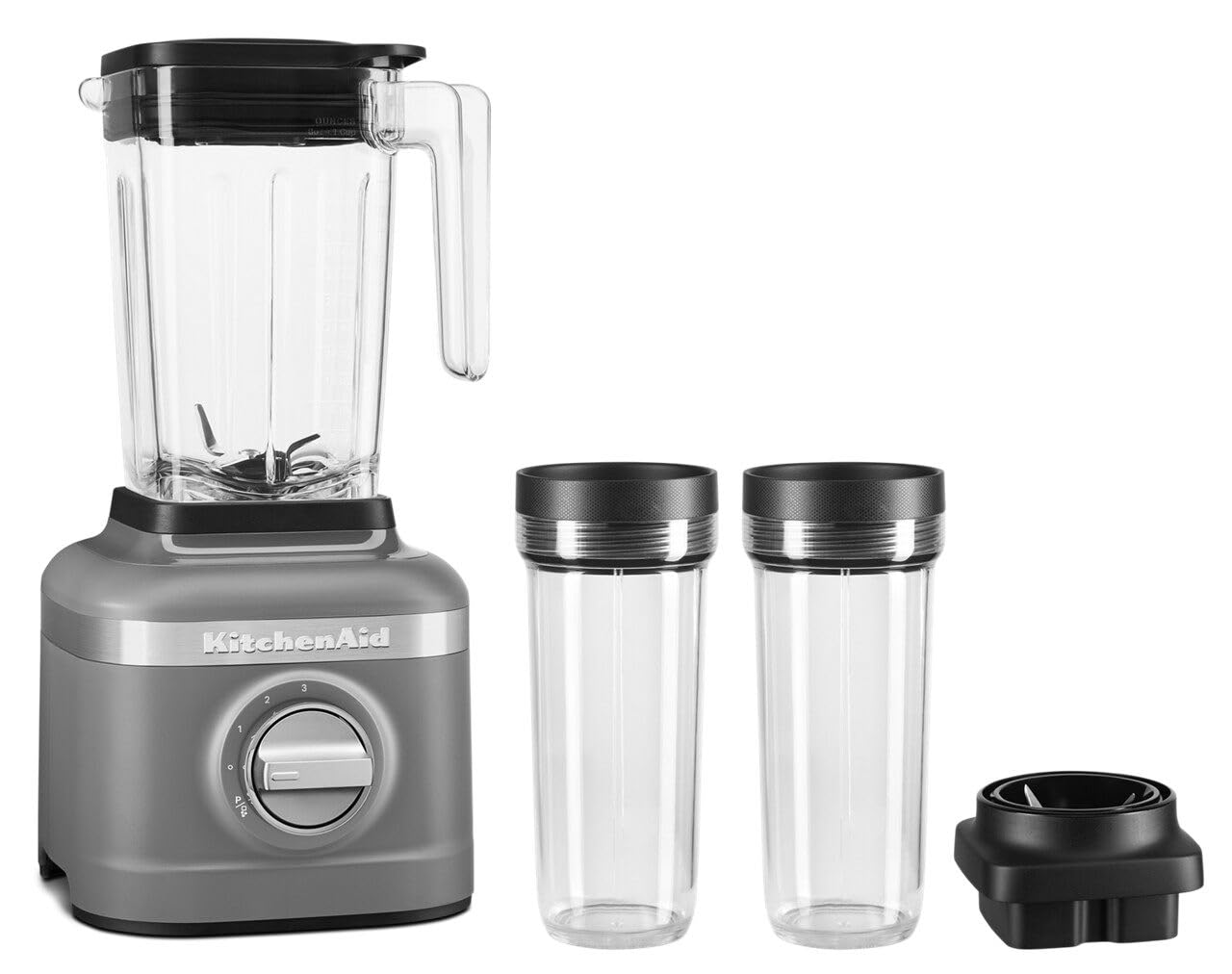 kitchenaid-k150-3-speed-ice-crushing-blender-with-2-personal-blender-jars-ksb133-2 image 7